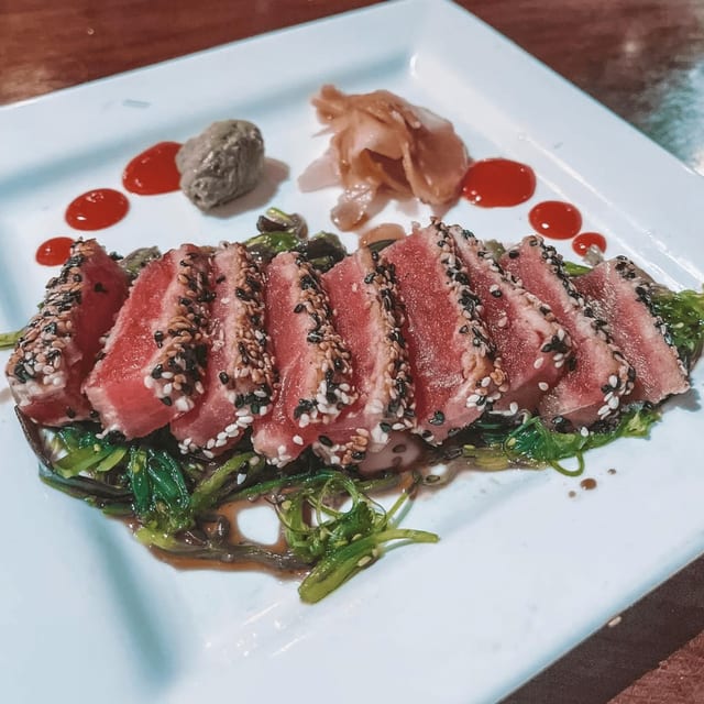 Seared Ahi Tuna.