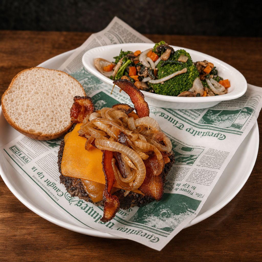 Mustang Burger.