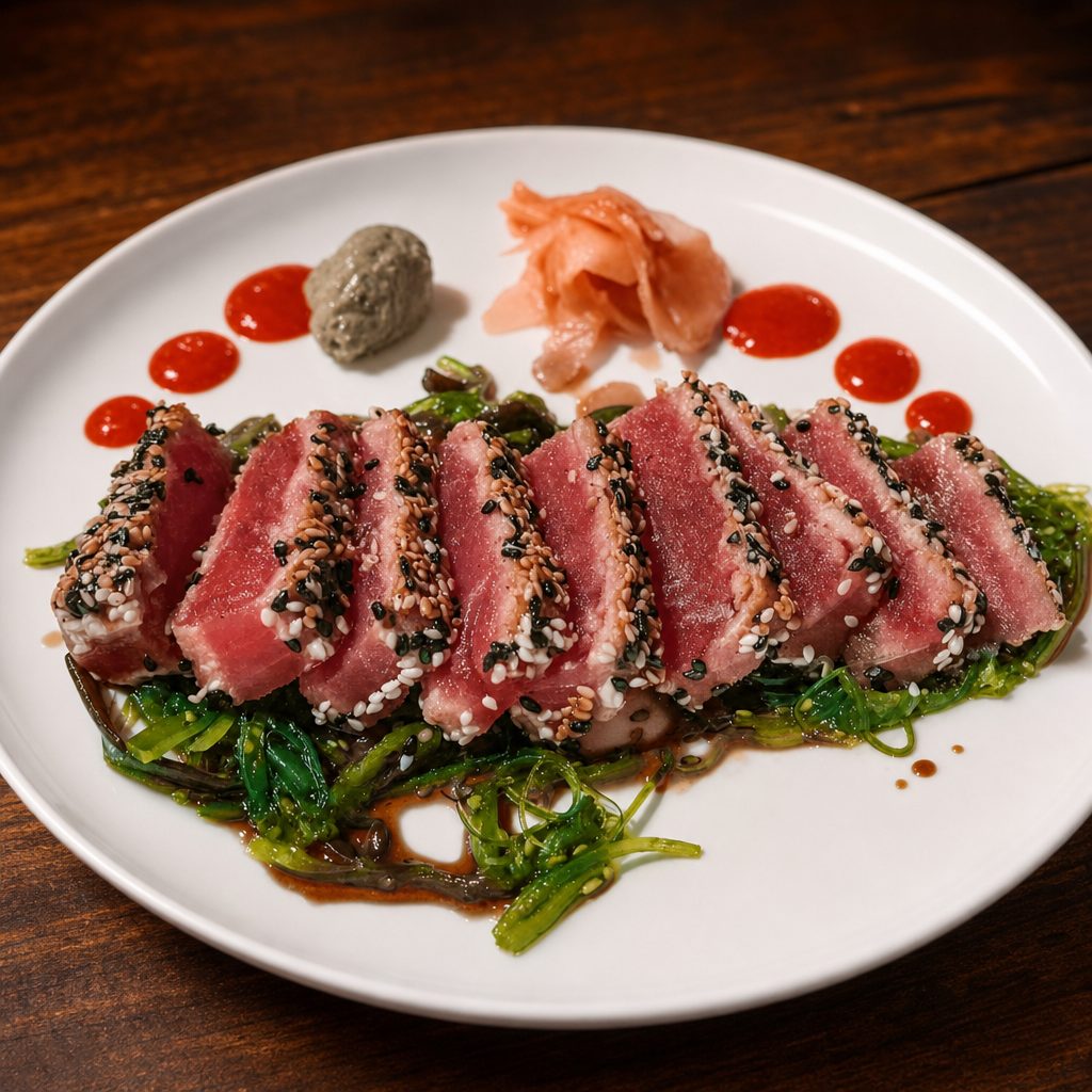 Seared Ahi Tuna.