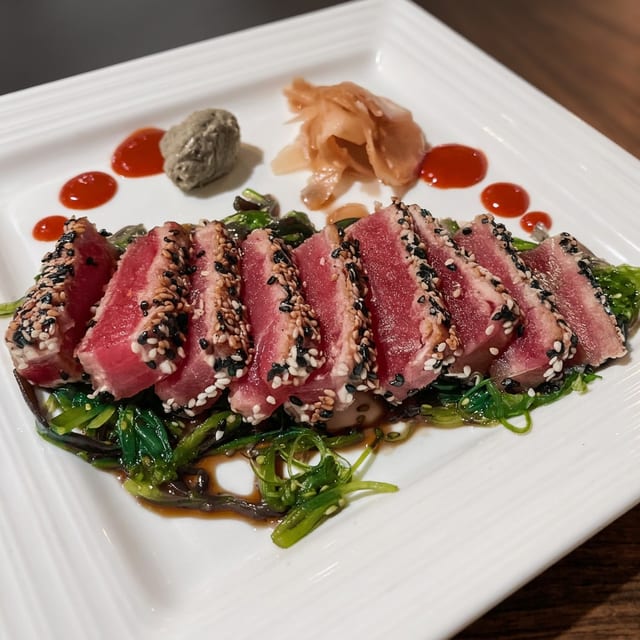 Seared Ahi Tuna.